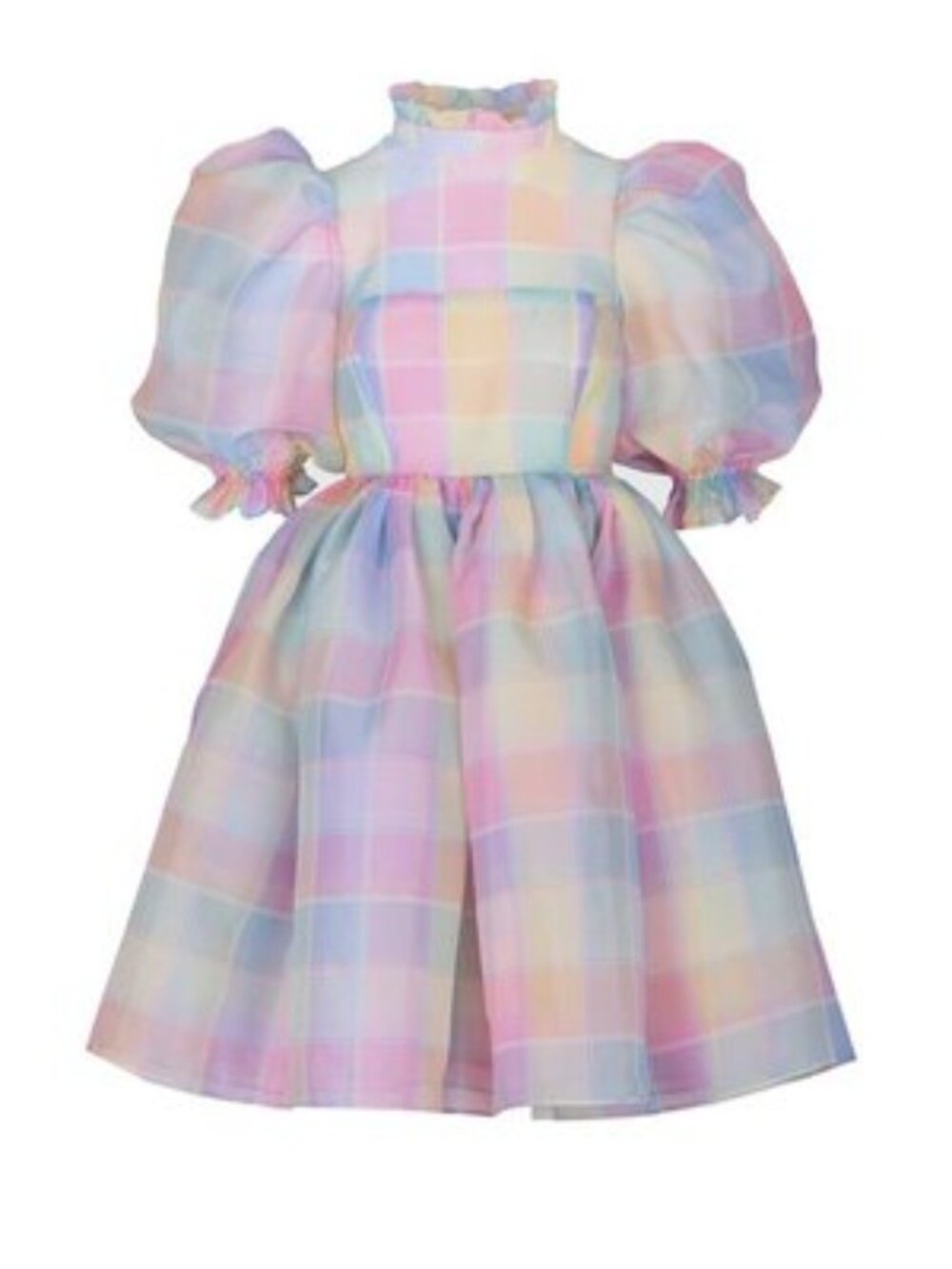 The Pub Garden Royal Puff Dress